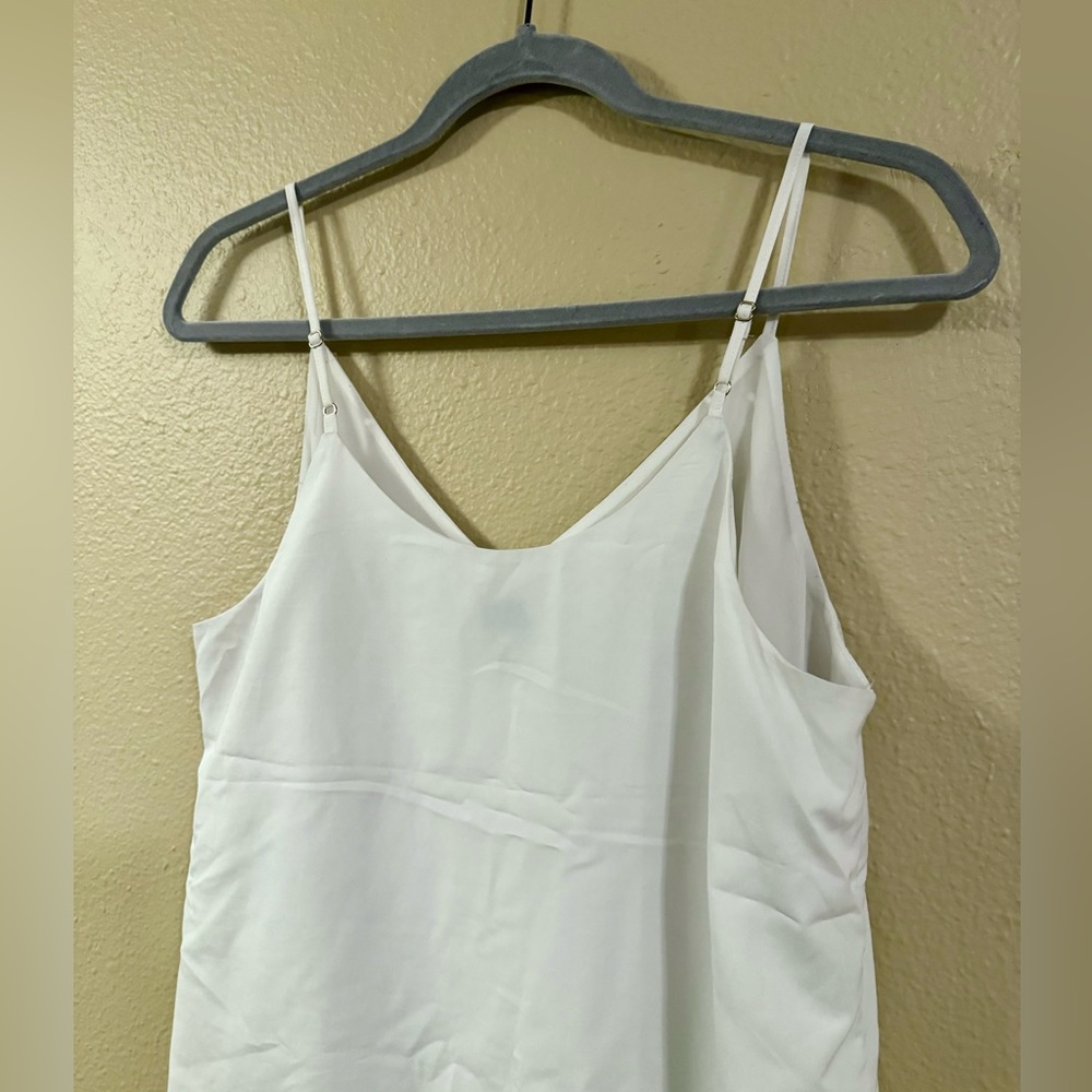 A New Day white lux tank top - Picture 5 of 6